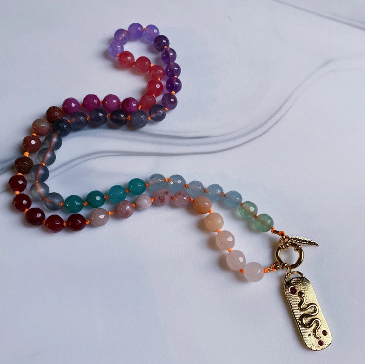 FORTUNE TELLER GEMSTONE NECKLACE