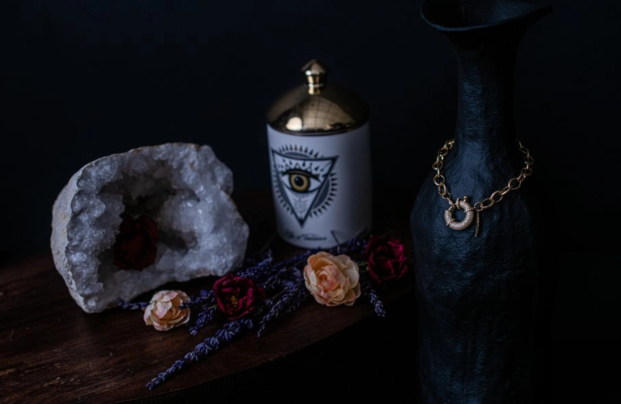 AMORE GOLD FILLED PAVE BRACELET