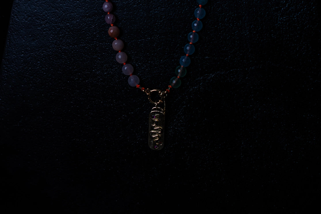 FORTUNE TELLER GEMSTONE NECKLACE