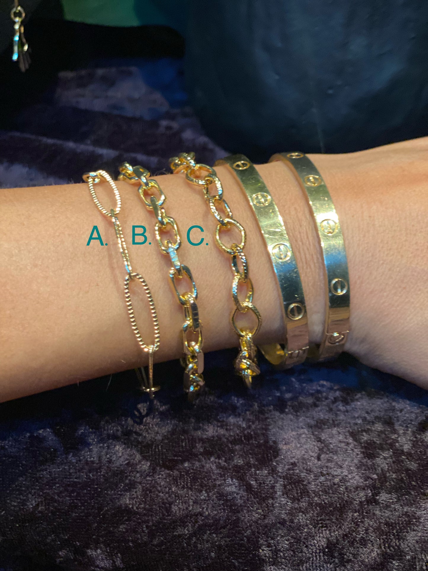 CUSTOM GOLD FILLED BRACELET