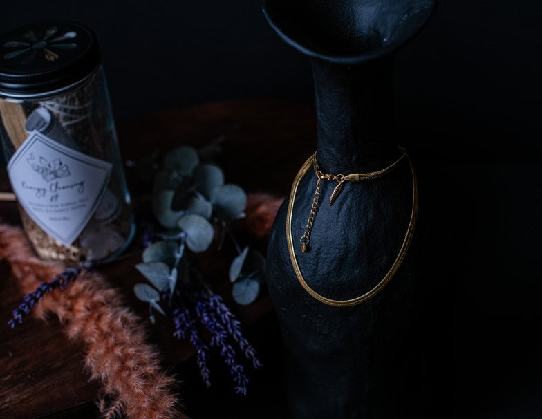 CHESHIRE GOLD FILLED CHAIN NECKLACE