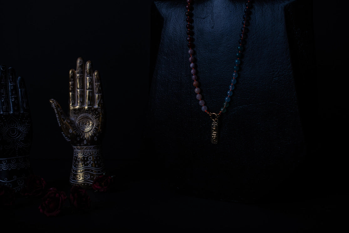 FORTUNE TELLER GEMSTONE NECKLACE
