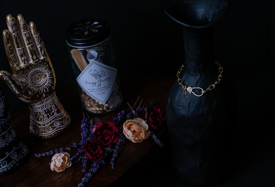 CATCH ME GOLD FILLD PAVE BRACELET