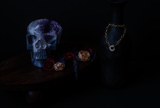 DIAMONDS IN THE SKY PAVE CHAIN NECKLACE