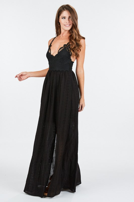 AXEL BRALETTE MAXI DRESS