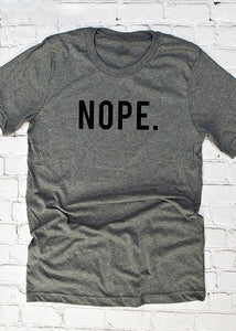 NOPE GRAPHIC TEE