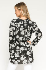 LORI FLORAL PRINT TUNIC