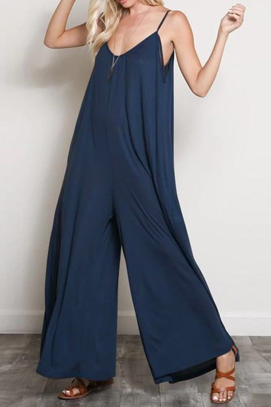 SUNDAY BREEZE WIDE LEG JUMPSUIT