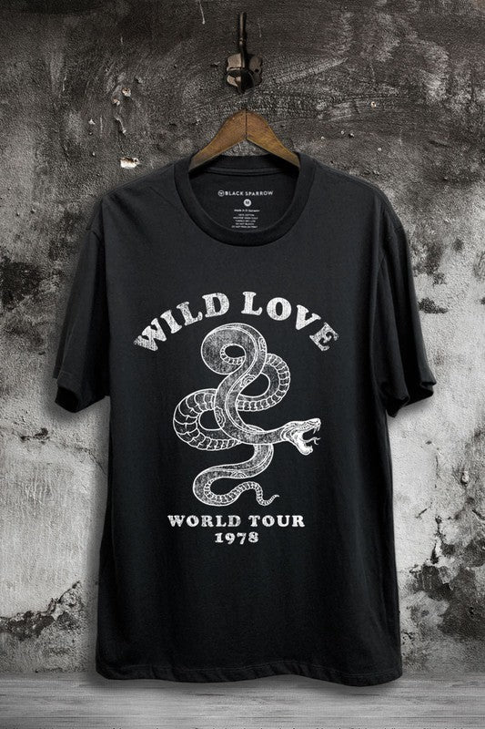 WILD LOVE GRAPHIC TEE