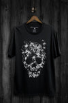 FLORAL SKULL GRAPHIC TEE