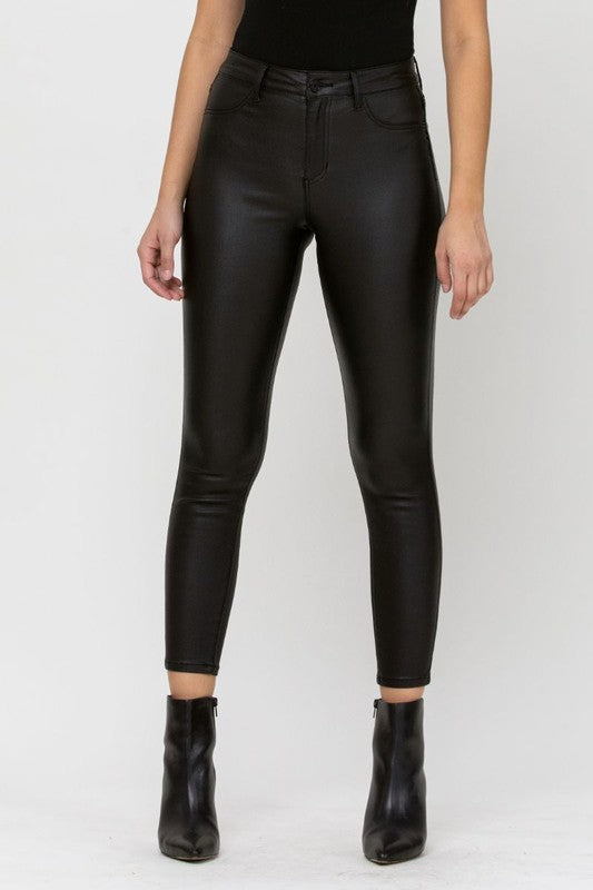 HIGH RISE CROPPED SKINNIES