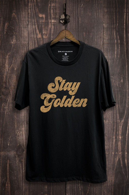 STAY GOLDEN GRAPHIC TEE