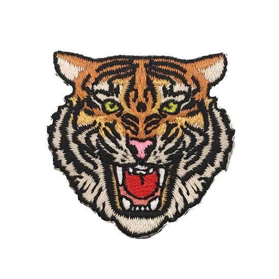 TIGER IRON ON PATCH