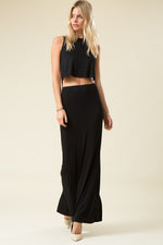 YVETTE OPEN BACK MAXI DRESS