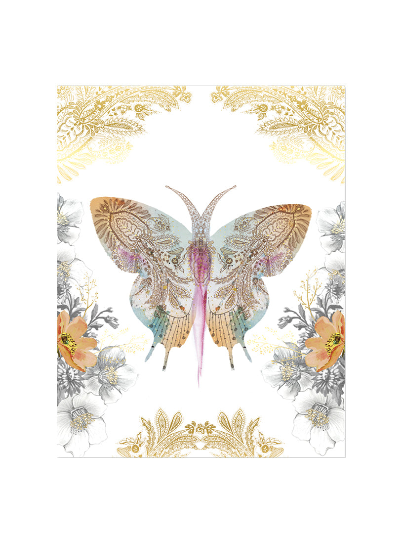 Art Print - Paisley Butterfly