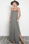 ZAYLEE STRIPE MAXI DRESS