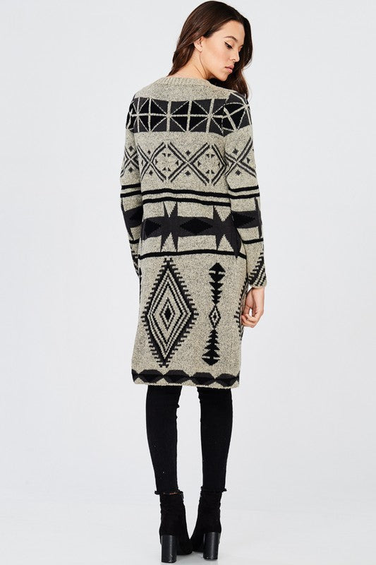 CLEO AZTEC CARDIGAN