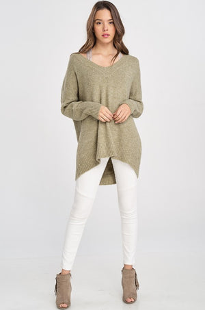 WILLOW PULLOVER OLIVE*