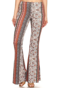 Printed Flare Turq/Multi