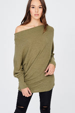 BEXLEY THERMAL TUNIC SWEATER GREY-