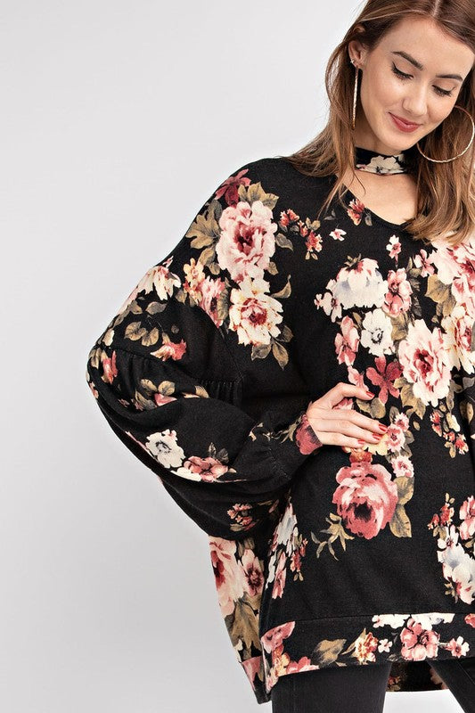 GISELLE FLORAL PULLOVER*
