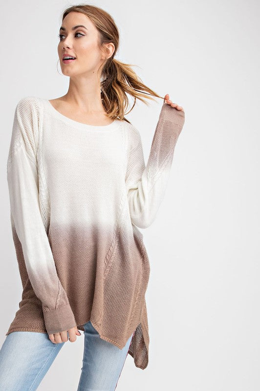 DAPHNE OMBRE PULLOVER-