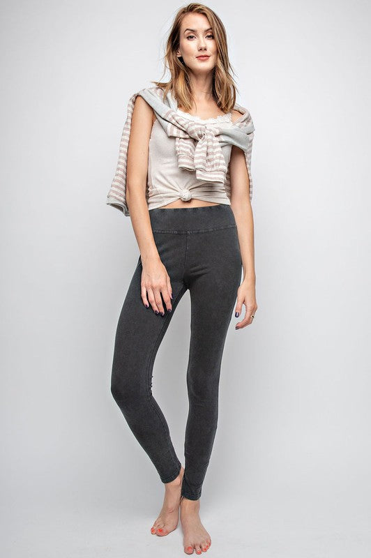 GIANNA LASER CUT LEGGINGS-