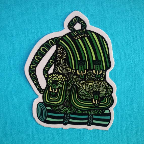 BACKPACK STICKER