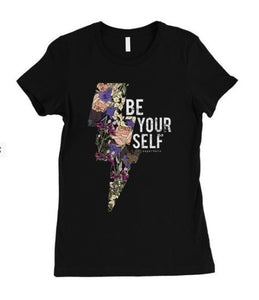 BE YOURSELF GRAPHIC TEE