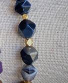 DIAMOND FACETED GEMSTONE BRACELETS