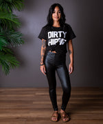 DIRTY HIPPIE TEE BLACK