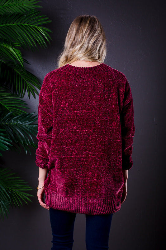 LAGUNA PULLOVER BURGUNDY