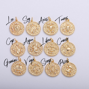 ZODIAC GOLD FILLED NECKLACES