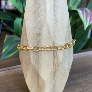 GOLD FILLED CHAIN BRACELETS