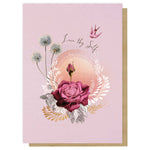 C15 - Greeting Card - Lavender Rose