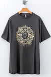 SUNDIAL PRINTED GRAPHIC TEE