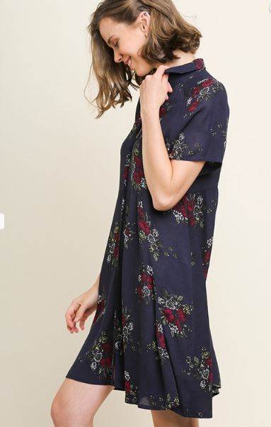 LOTTIE FLORAL PRINTED DRESS