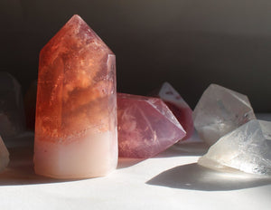 ROSE QUARTZ SOAP & TRAY SET