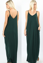 GRACE MAXI DRESS GREEN-
