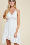 AXEL MINI DRESS IVORY