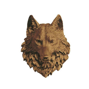 Wall Charmers - The Sierra Large Wolf Head Faux Taxidermy Single Color