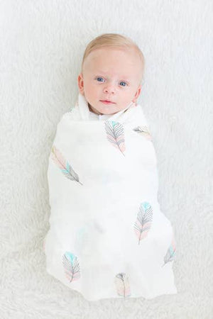 Feather Swaddle Blanket