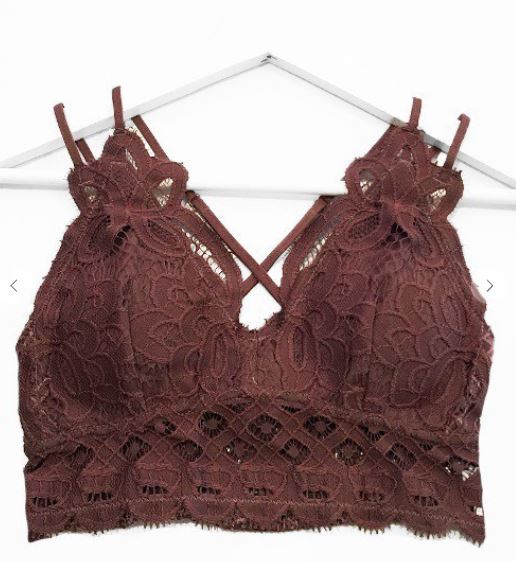AXEL LACE BRALETTE CHOCOLATE