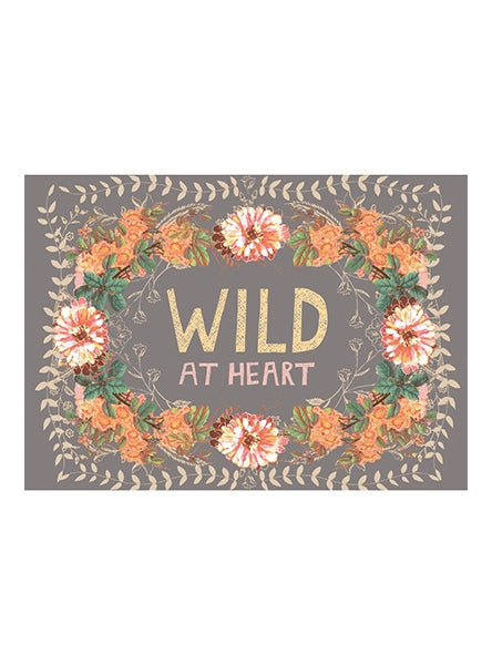 C23 - Greeting Card - Wild at Heart