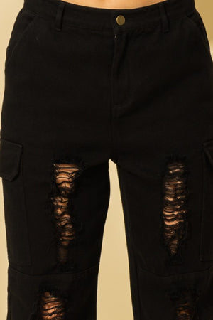 MAGGIE DISTRESSED JOGGERS