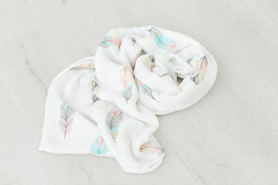 Feather Swaddle Blanket