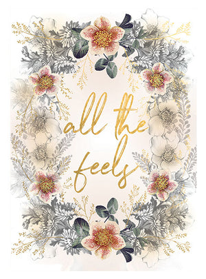 C1- Greeting Card - All the Feels