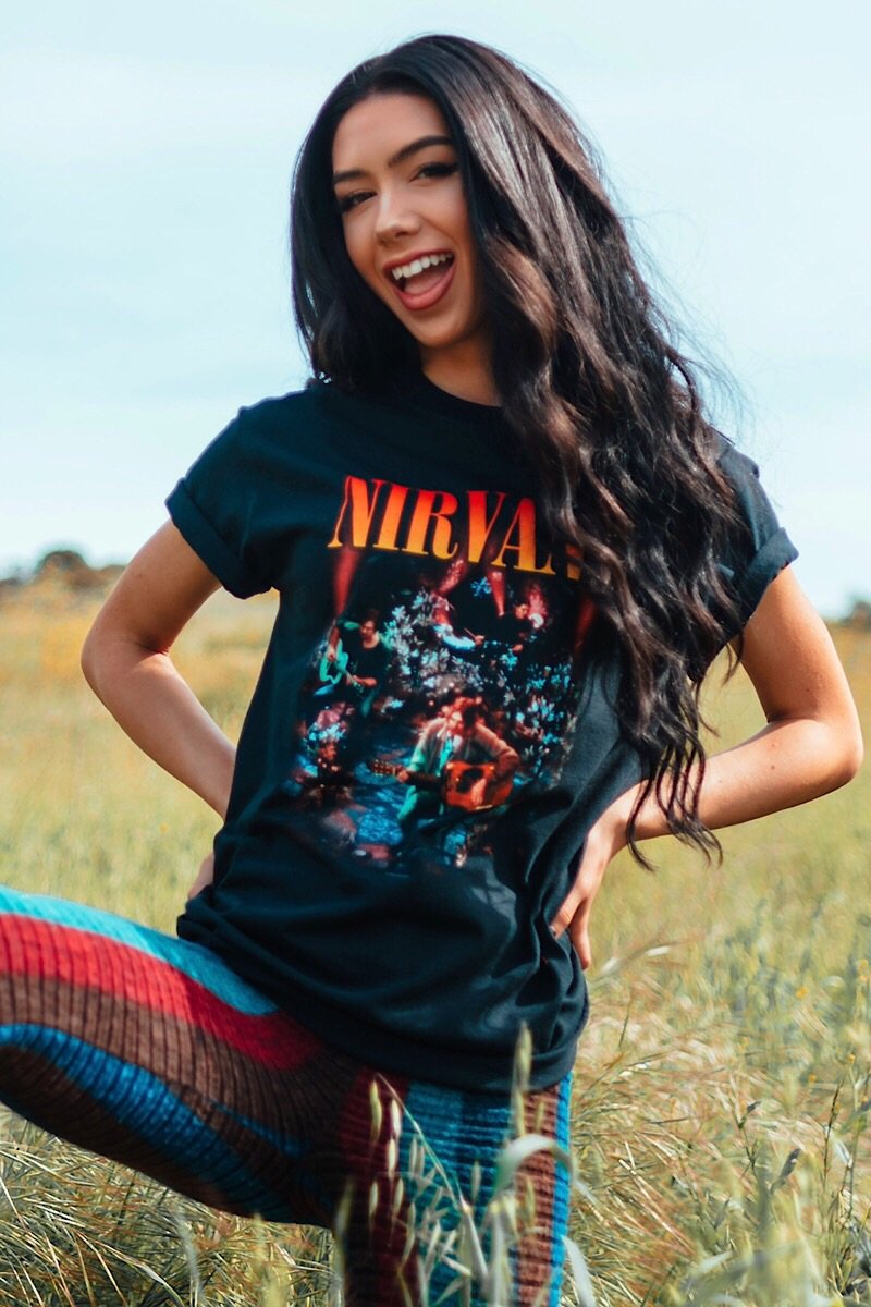 NIRVANA VINTAGE BAND TEE