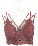 AXEL LACE BRALETTE DUSTY MAUVE