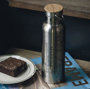 MARTINEZ CANTEEN BOTTLE WITH BAMBOO CAP